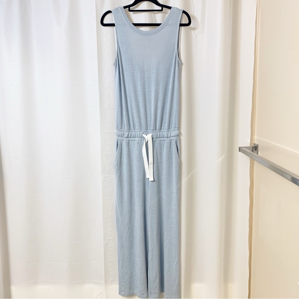 Aritzia Wilfred Free Izabel Jumpsuit Baby Blue XXS
